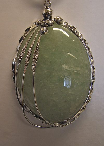 Edelsteinanhänger Venus Aventurin (Nr.1)