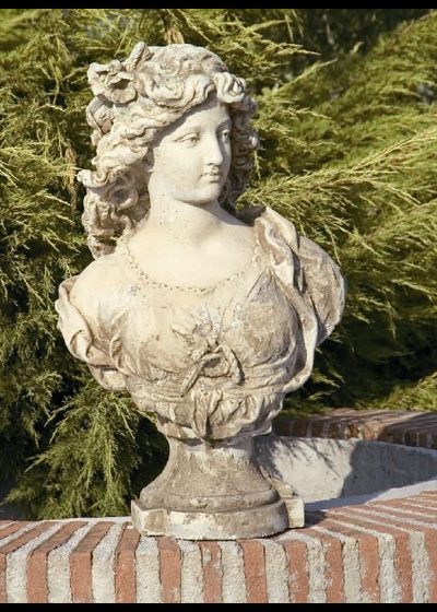 Gartenfigur Büste "Busto Donna"