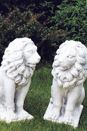 Gartenfigurenpaar "Coppia Leone" IP