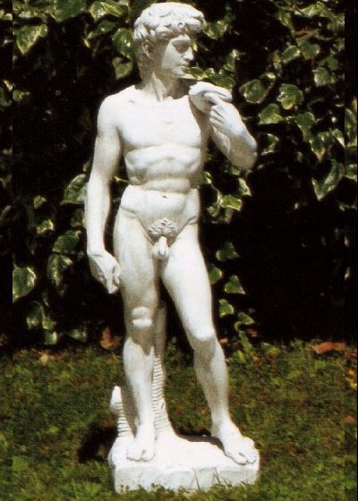 Gartenfigur "David intermedio"