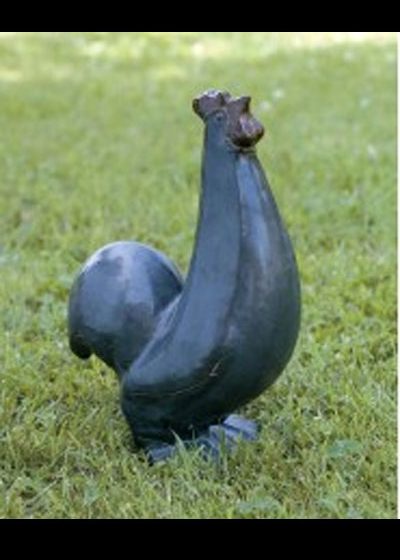 Gartenfigur Hahn "Gallo Gai antra"