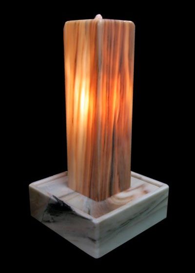 Lichtstele Sölker-Marmor Basic 76 cm