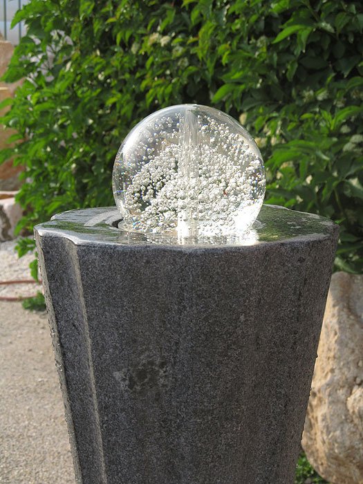 6 cm Wasser-laufender Glaskugel für Zimmerspringbrunnen Bonsai Brunnen ca