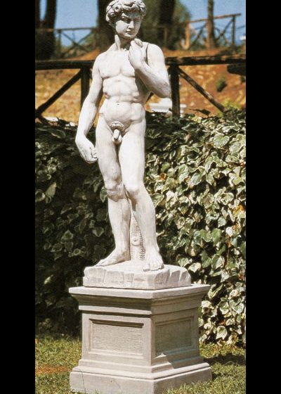 Gartenfigur "Nudo David"