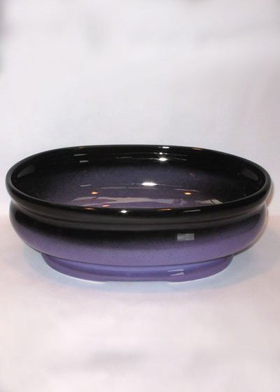 Keramikschale "ST" d:31cm, oval