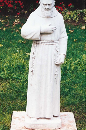 Gartenfigur "Padre Pio" IP