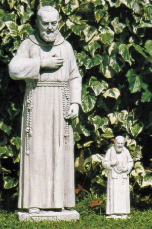 Gartenfigur Mönch "Padre Pio Minore"