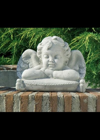 Gartenfigur Engel "Pensiero"