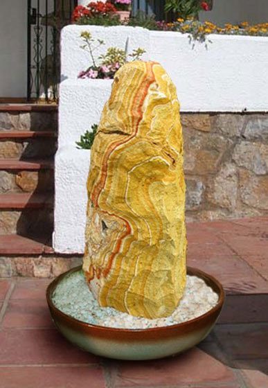 Terassenbrunnen Sandstein 80 cm