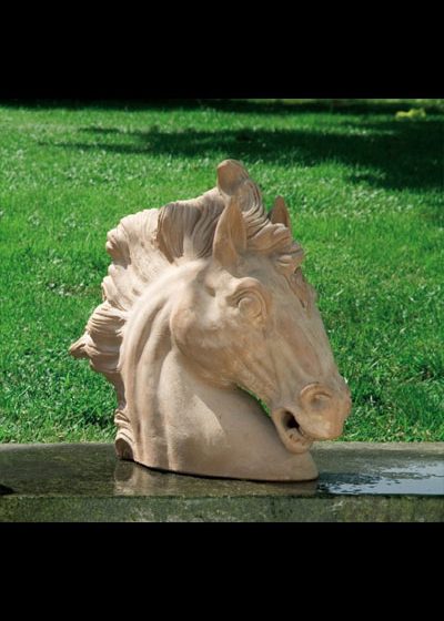Büste Pferdekopf "Testa di Cavallo"