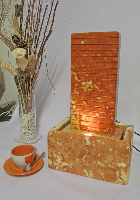 Wasserwand "Troja - Rot"